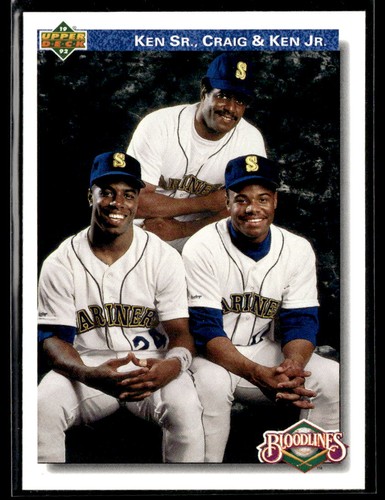 Ken Griffey Sr. / Craig Griffey / Ken Griffey Jr. #85