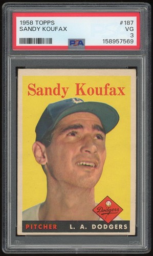 Sandy Koufax #187