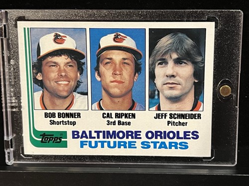 Orioles Future Stars: Bob Bonner / Cal Ripken / Jeff Schneider #21