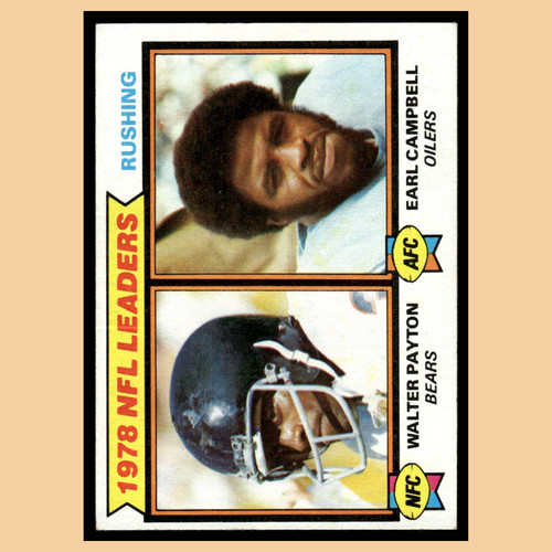 Walter Payton, Earl Campbell #3