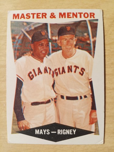 Willie Mays / Bill Rigney #7